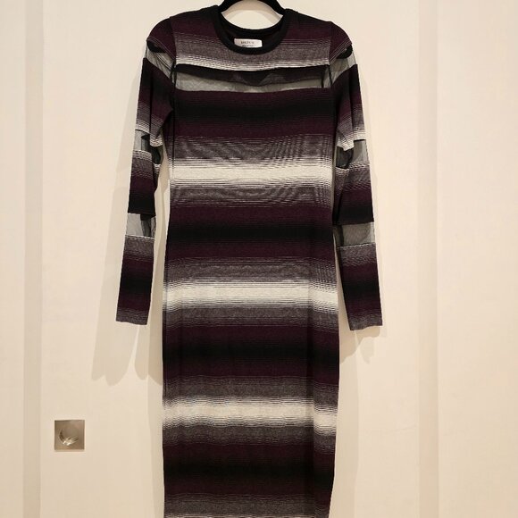Bailey 44 Sweater Mesh Dress Size Medium - Picture 2 of 7